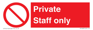 Private Staff Only